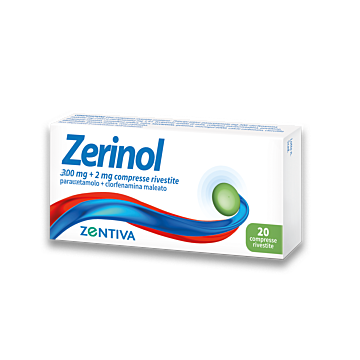 Zerinol20cpr riv 300mg+2mg - 