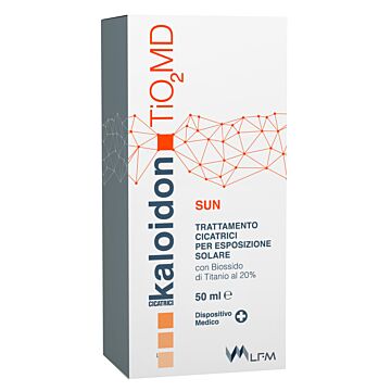 Kaloidon tio2 md sun trattamento cicatrici esposizione solare 50 ml - 