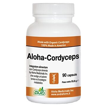 Aloha cordyceps 90 capsule flacone 55,8 g - 