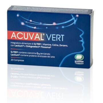 Acuval vert 20 compresse 1,2 g - 