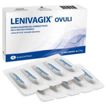 Lenivagix ovuli vaginali 10 pezzi - 